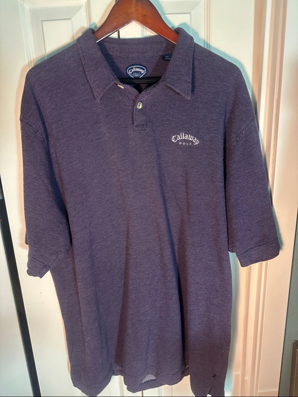 Callaway Purple Heather Golf Polo